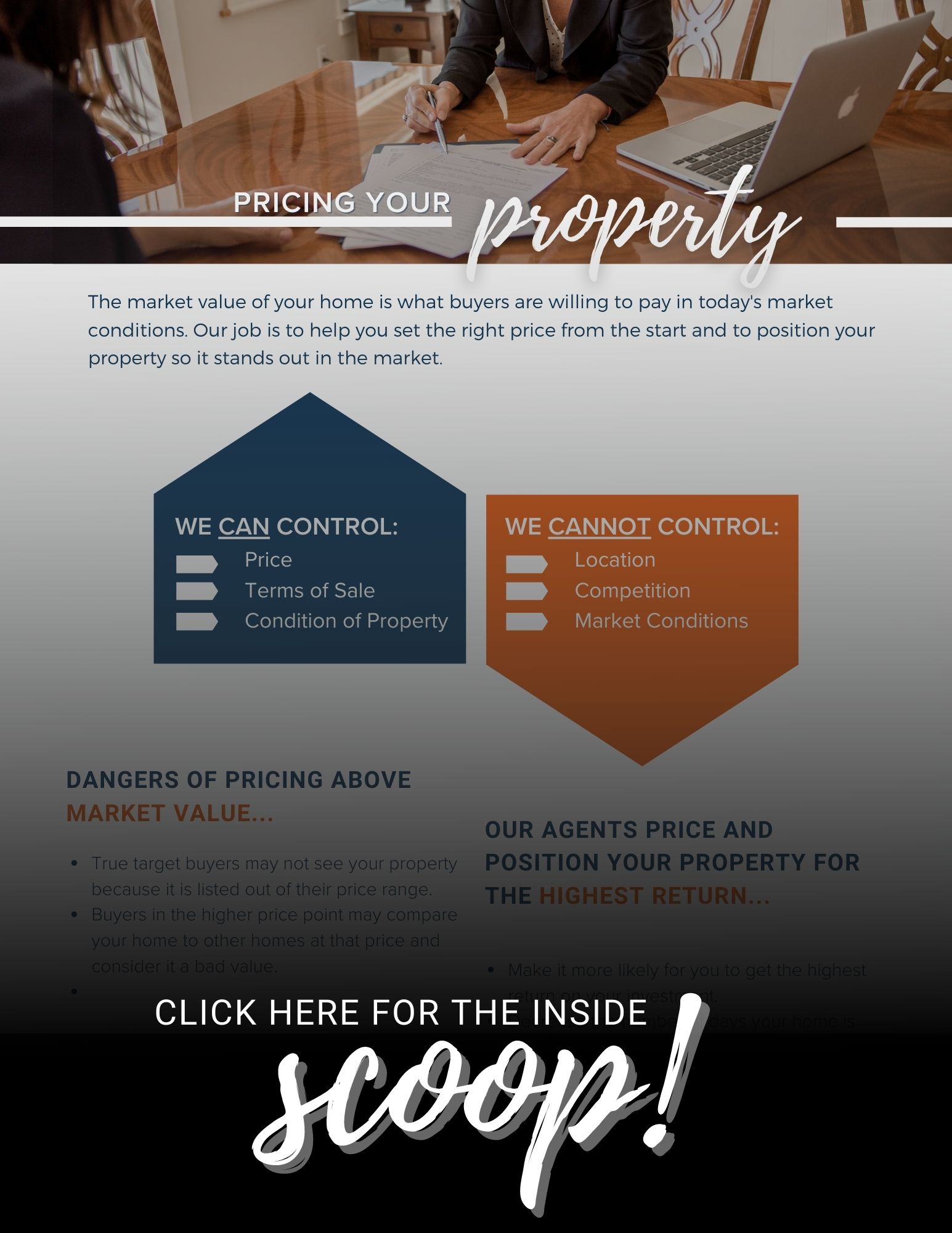 Seller, Seller Resources, Pricing your property