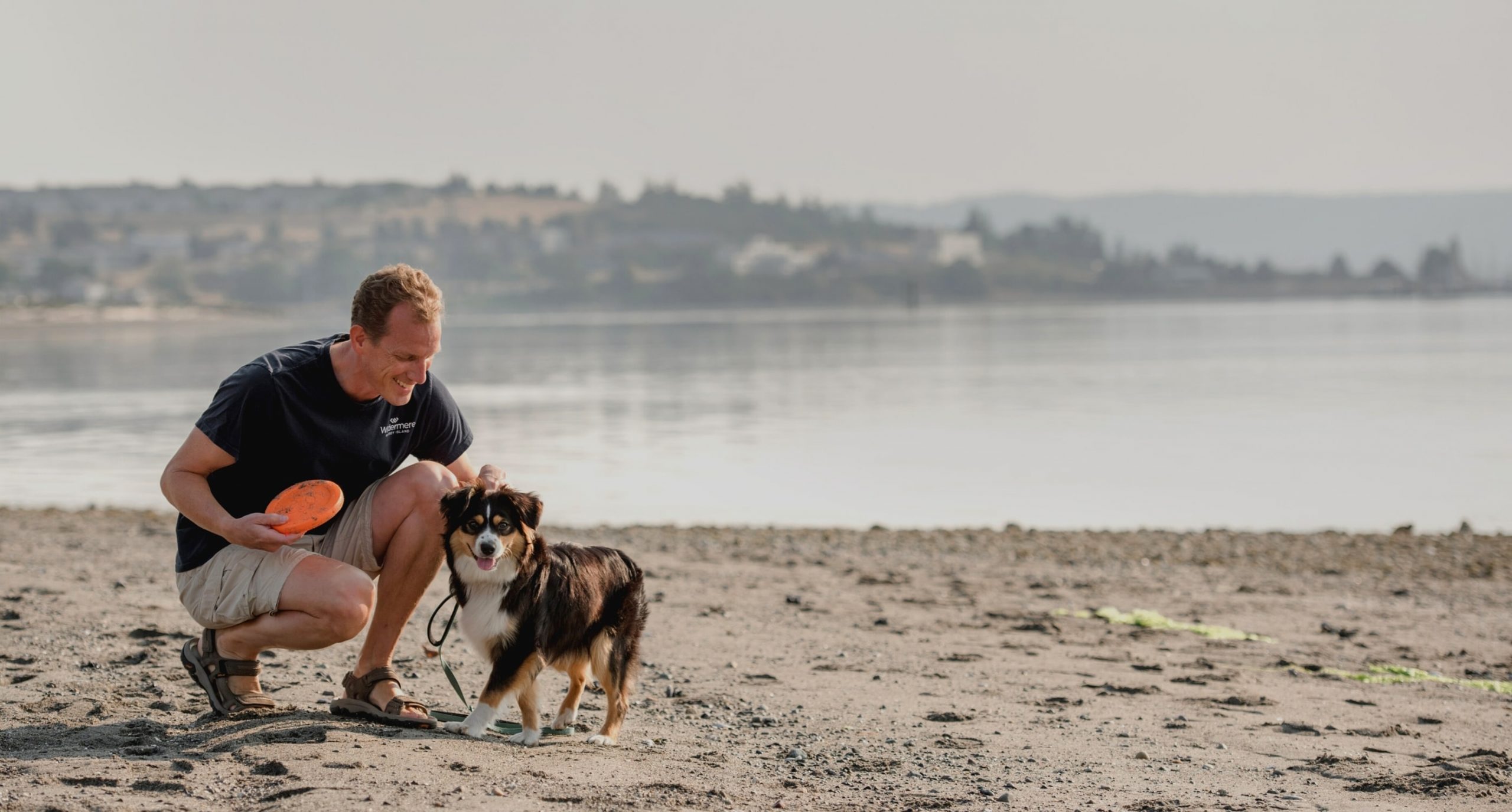 Benefits of Having Pets - Don and dog Lucy