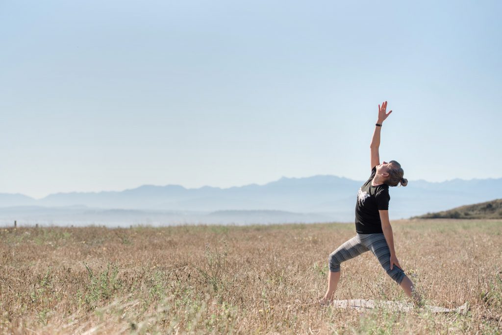 What is your go-to for managing stress since the pandemic? Yoga, Ebeys Landing, Whidbey Island, Washington, stress relief