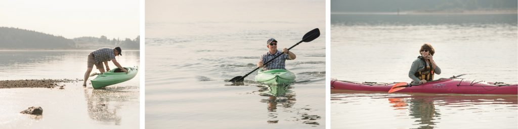 What is your go-to for managing stress since the pandemic? Kayaks