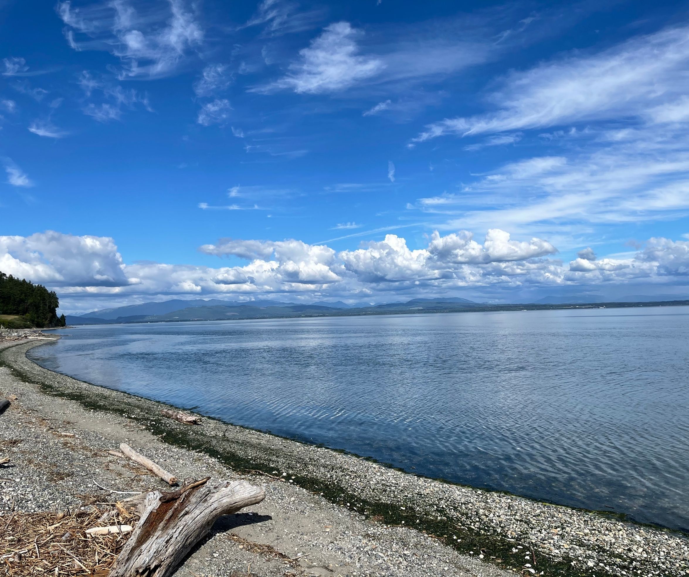 Ocean front view, View from Mariners Cove, Whidbey Island, Oak Harbor, Neighborhood, Washington, PNW, island living, Move to Whidbey