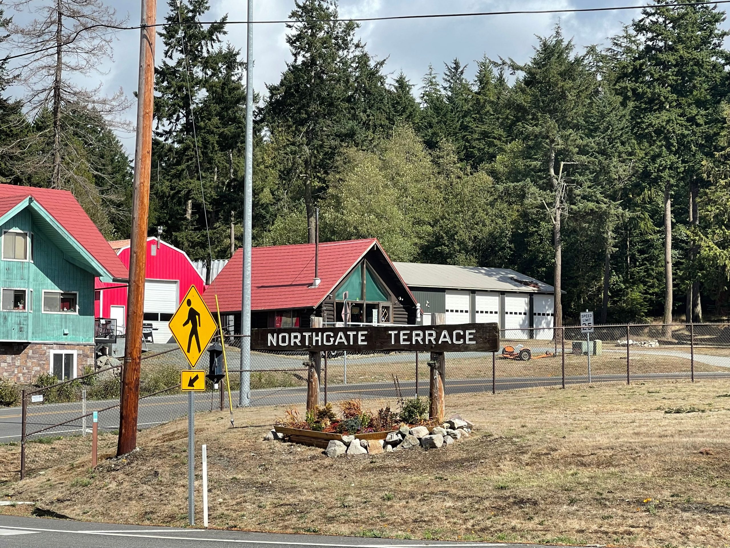 Storage Unit at entrance of Northgate Terrace, North Whidbey Island, Windermere Real Estate