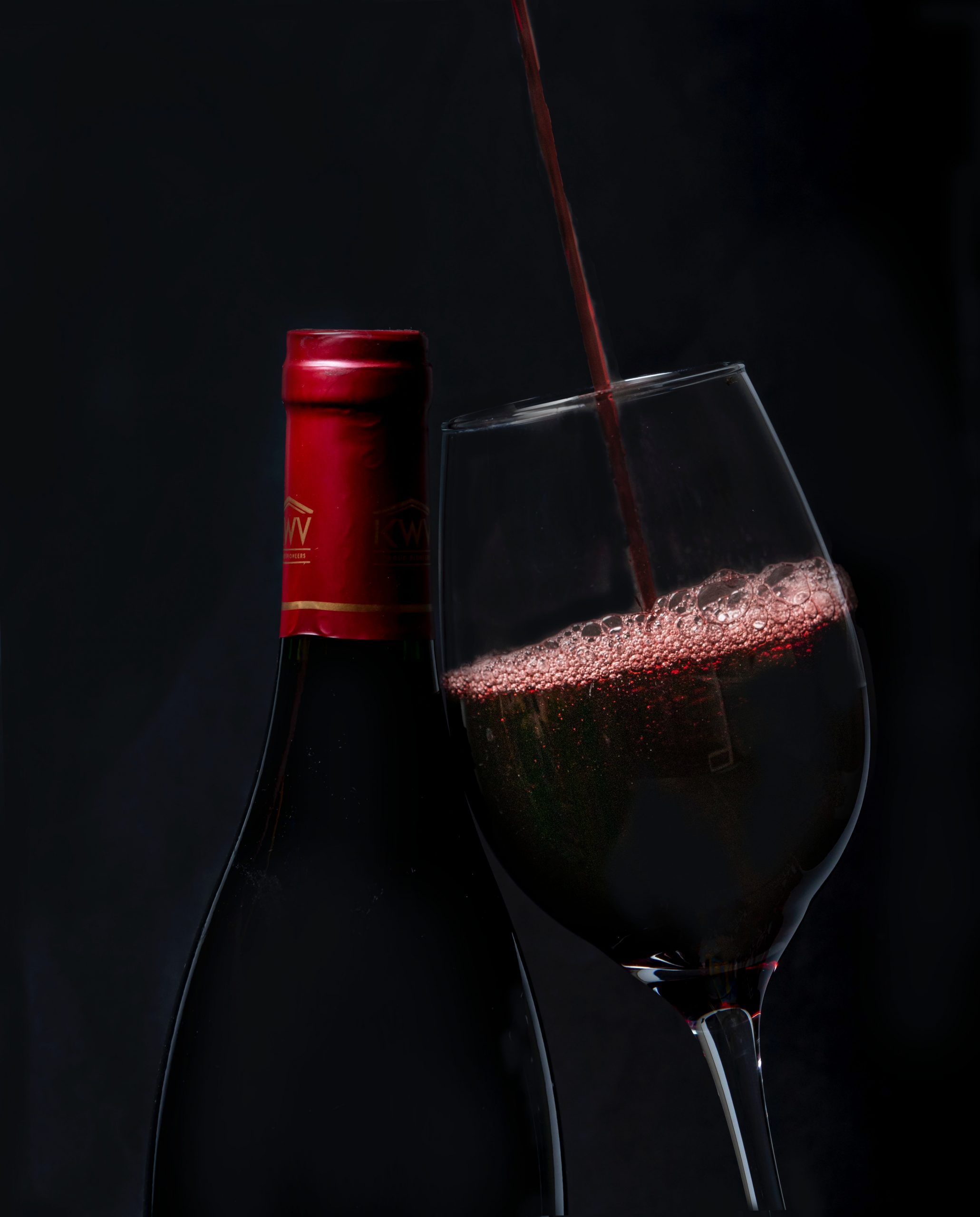 Red Wine, Wine Glass, Bottle, Pour