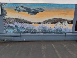 Timothy Haslet, Mural, Downtown Oak Harbor, Pioneer Street, Artist, Whidbey Island, Washington