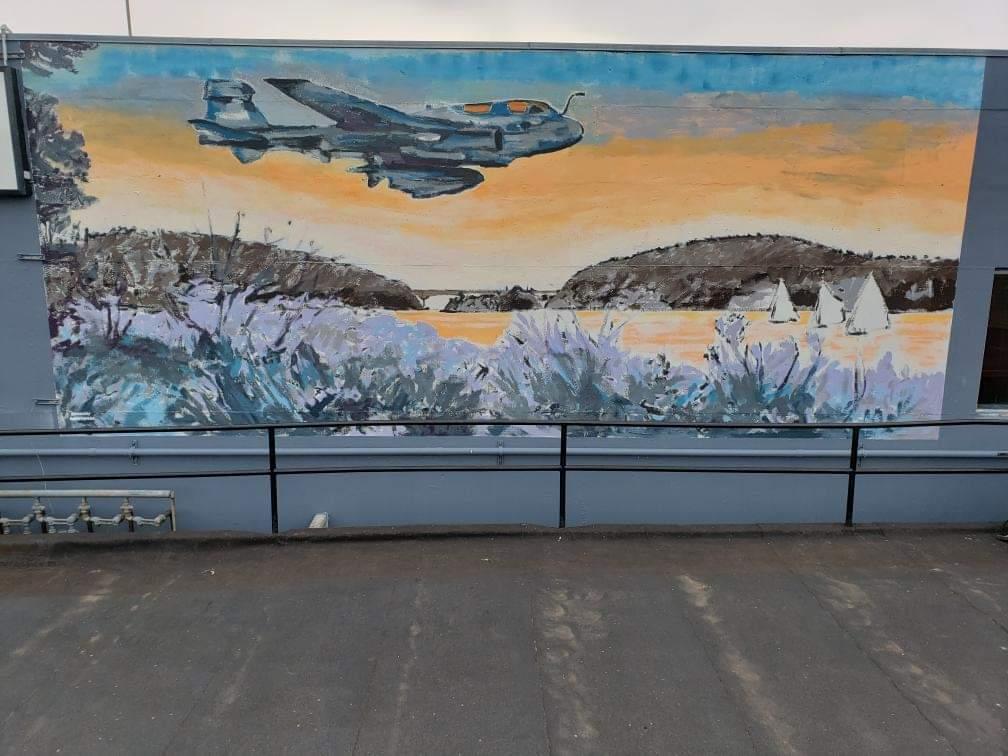 Timothy Haslet, Mural, Downtown Oak Harbor, Pioneer Street, Artist, Whidbey Island, Washington