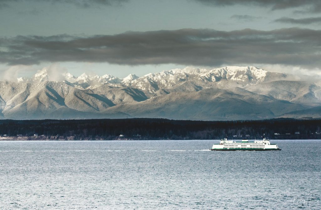 Ferry Views, Washington State Ferries, Coupeville, Washington, Whidbey Island