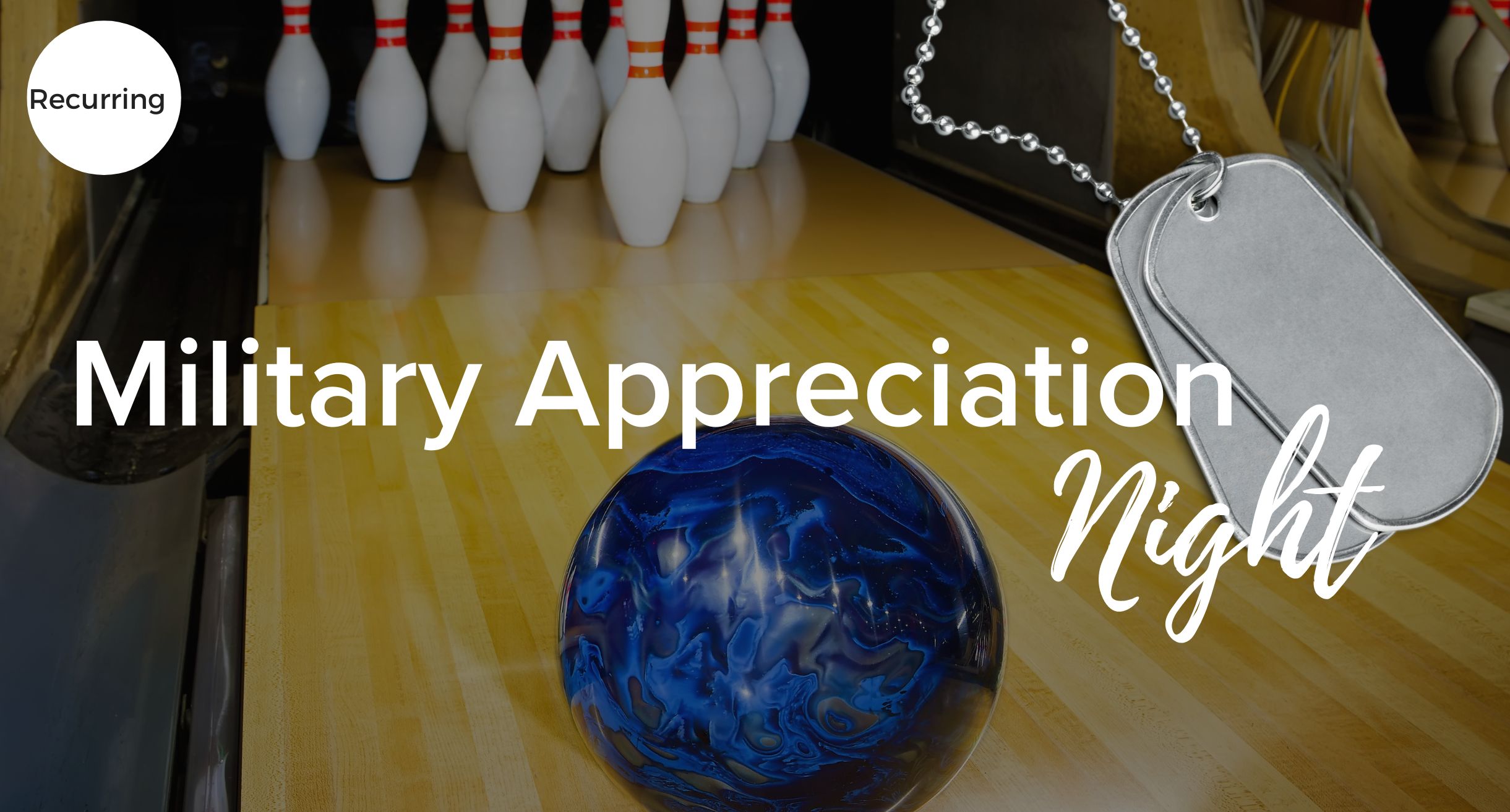 Millitary Appreciation Night, Whidbey Island, Oak Harbor, Washington, Bowling, Pizza