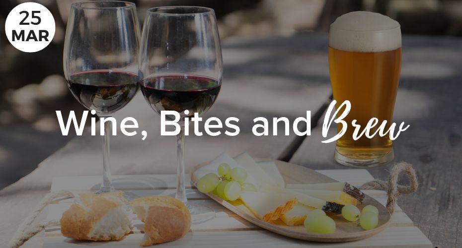 Wine Bites & Brew, Whidbey Island, March Event