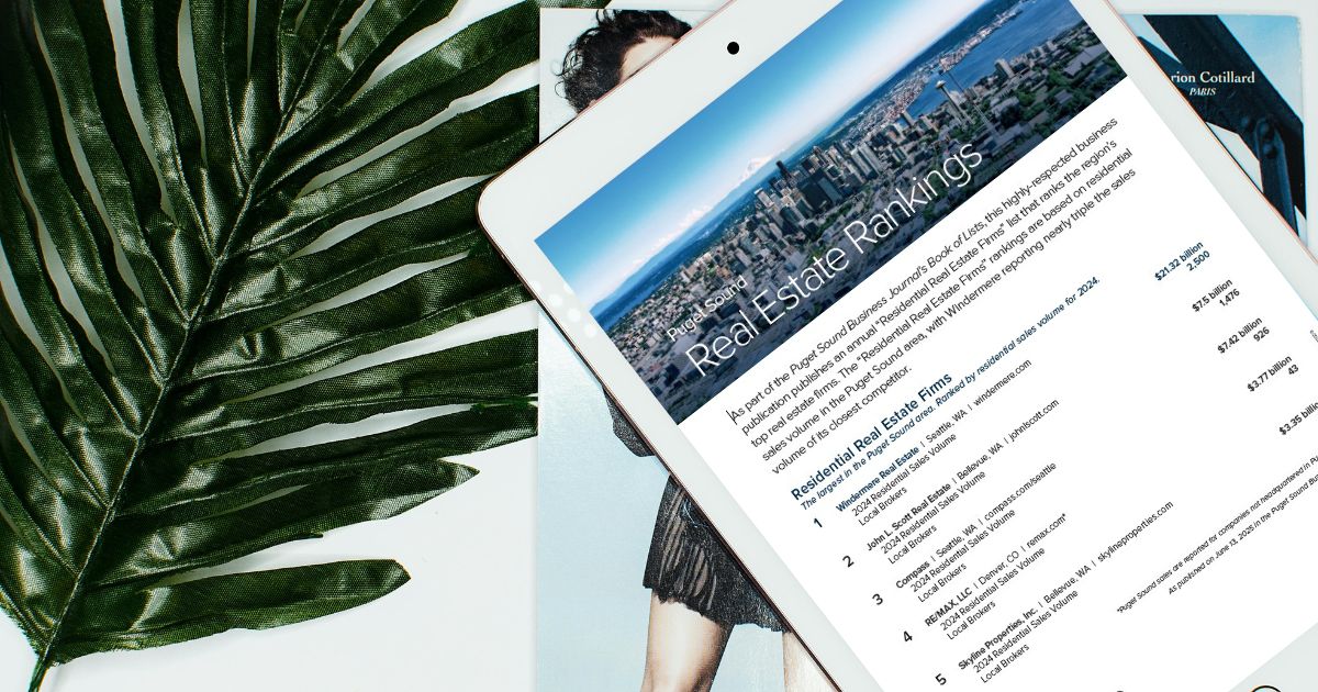 Real Estate Ranking in Puget Sound