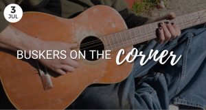 Buskers on the corner 
