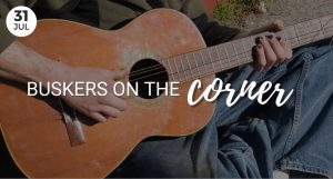 Buskers on the corner 