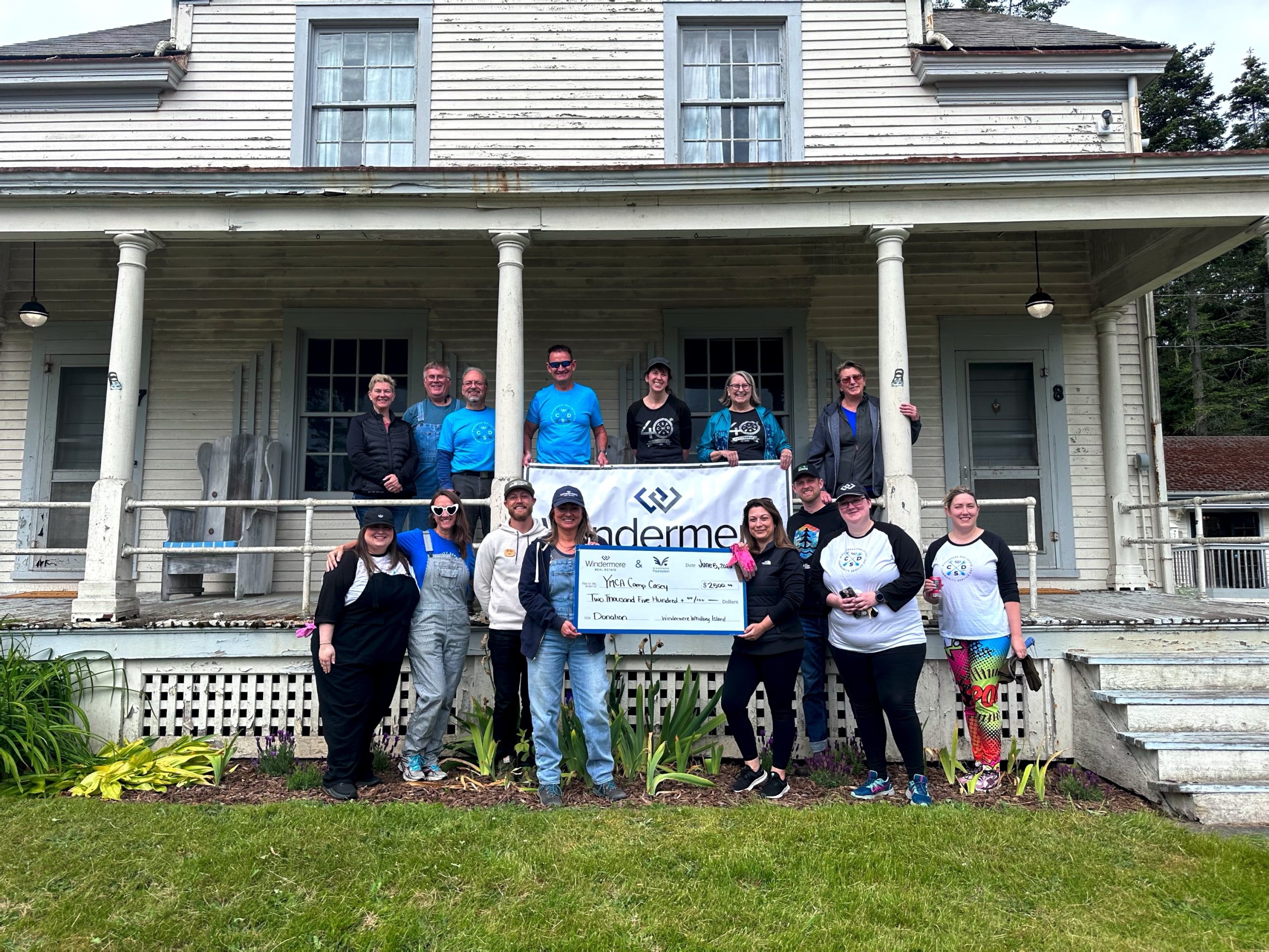 Giving Back Together at YMCA Camp Casey